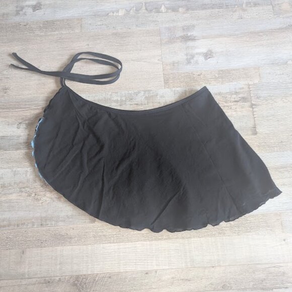 AK Dancewear * Reversible 2 in 1 Wrap Skirt * Petite/Small - Picture 3 of 5